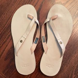 UGG leather Flipflops